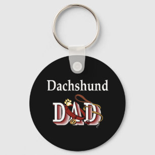 Llavero dachshund dad Keychain