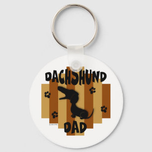Llavero Dachshund Dad Keychain