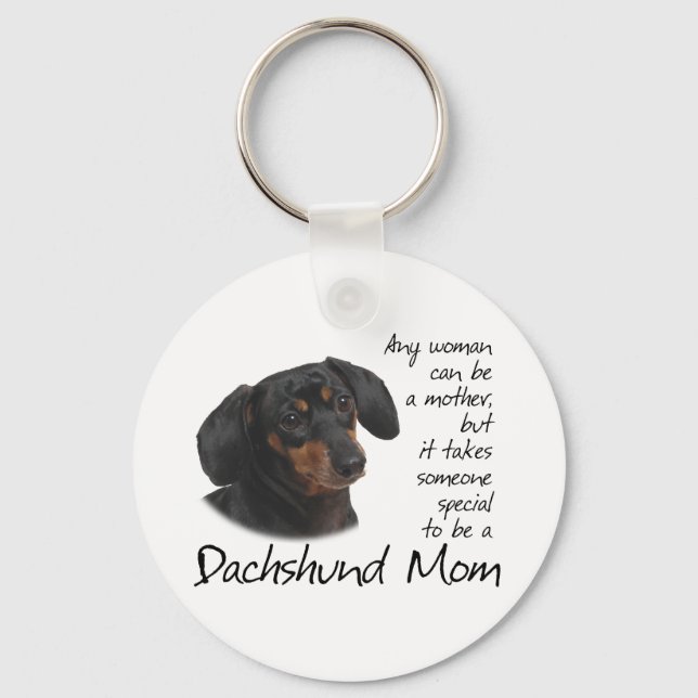 Llavero Dachshund Mom (Anverso)
