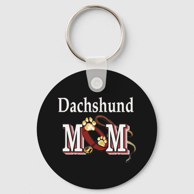 Llavero dachshund mom Keychain (Anverso)