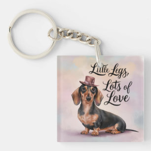 Llavero Dachshund Piernas de amor