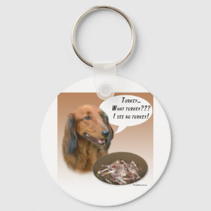 Llavero Dachshund Turkey