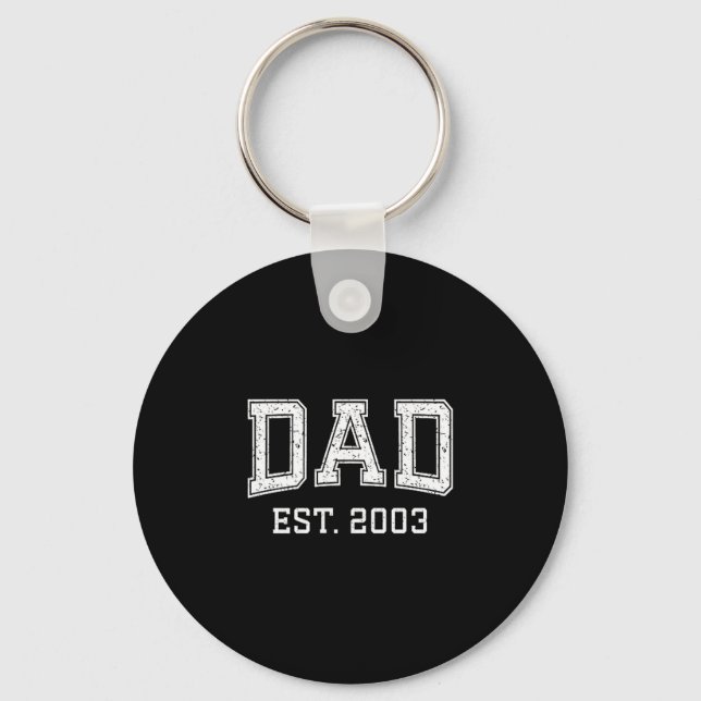 Llavero Dad Est 2003 Dad D Fathers Day Ized  (Anverso)