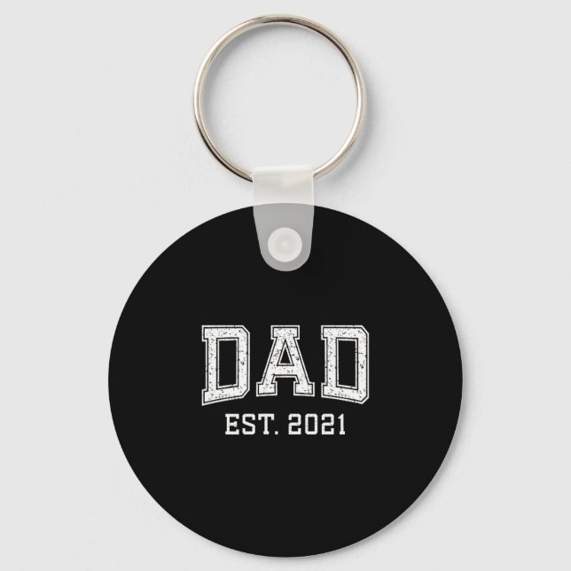 Llavero Dad Est 2021 Dad D Fathers Day Ized  (Anverso)