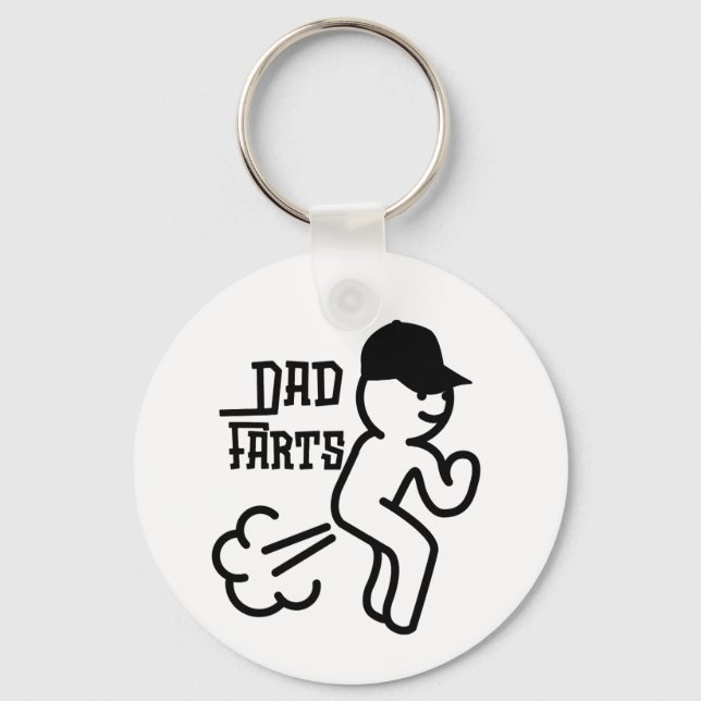 Llavero Dad Farts (Anverso)