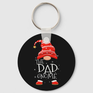 Llavero Dad Gnome Buffalo Navidades familiares coincidente