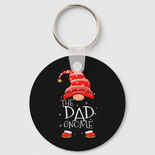Llavero Dad Gnome Buffalo Navidades familiares coincidente