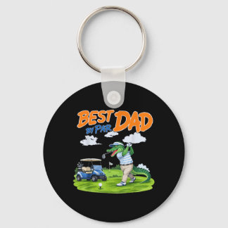 Llavero Dad Golf Gator Alligator Dad