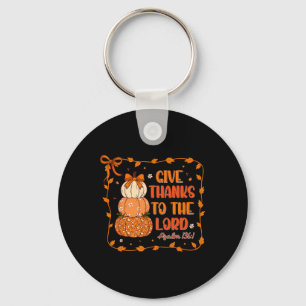 Llavero Dad Gracias Al Señor Calabazas Cristianas De Acció