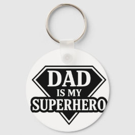 Llavero Dad is my superhero