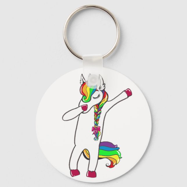 Llavero DAD unicornio (Anverso)