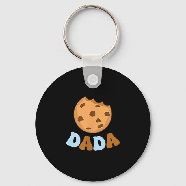 Llavero Dada Cookies Milk Sweet One 1st Birthday Family Ma (Anverso)