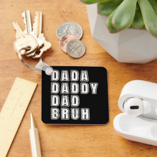 Llavero Dada Papá Padre Bruh Vintage Divertido Frases de P