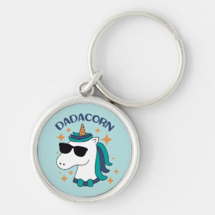 Llavero Dadacorn con gafas de sol