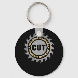 Llavero Daddy Measure Cut Handyman Woodworker Father Day