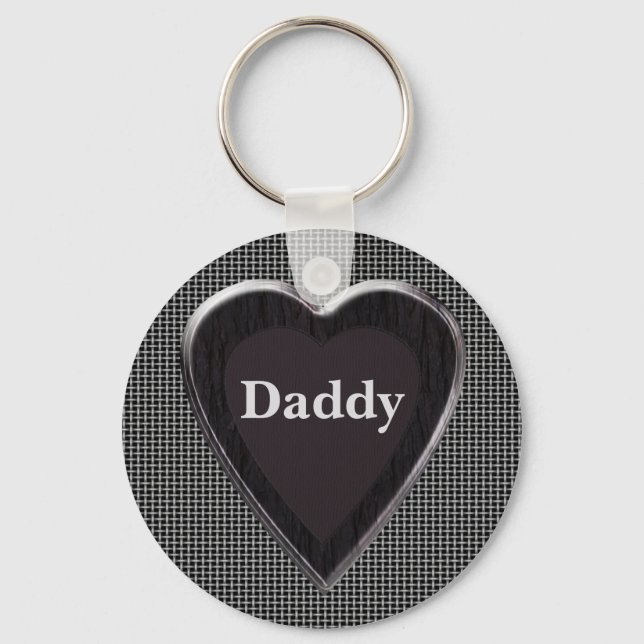 Llavero Daddy Stole My Heart Keychain (Anverso)