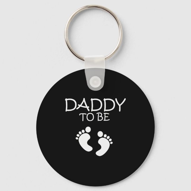 Llavero Daddy To Be New Dad Gift Tee  (Anverso)