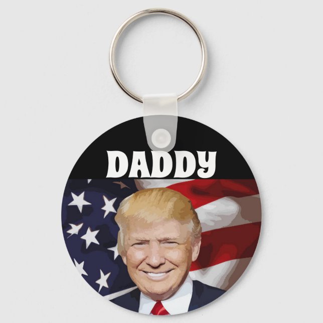 LLAVERO DADDY TRUMP KEYCHAIN (Anverso)