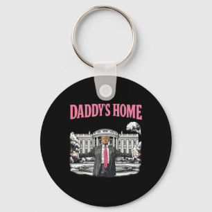 Llavero Daddy's Home Casa Blanca 2025 Presidente Trump