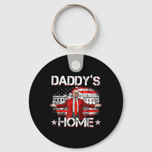 Llavero Daddys Home Trump Navidad 2024 Divertido Trump se