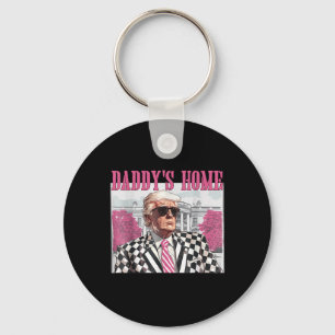 Llavero Daddys Home Trump Pink 2024
