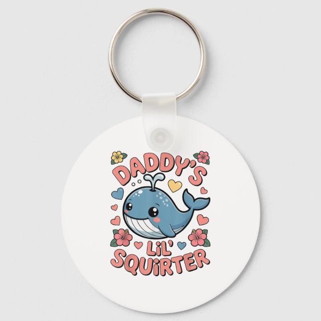 Llavero Daddys Lil Squirter Gracioso Humo Adulto Inapropia (Anverso)