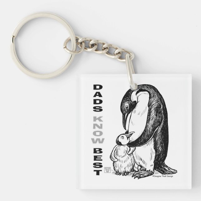 Llavero Dads Know Best (Frente)