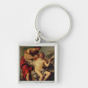 Llavero Daedalus que ata las alas de Ícaro, c.1754