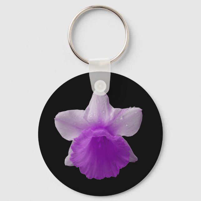 Llavero Daffodil Purple Keychain (Anverso)
