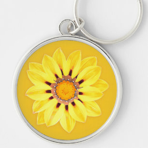 Llavero Daisy africano / Gazania - Oro mostaza