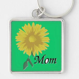 Llavero Daisy amarillo -