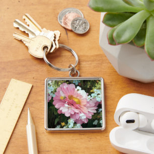 Llavero Daisy en rosa