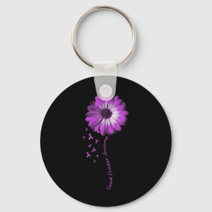 Llavero Daisy Flower Opioide Overdoose Awareness Gifts