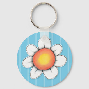 Llavero Daisy Joy blue Keychain