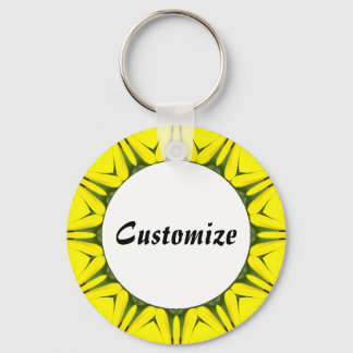Llavero Daisy Mandala Template 06