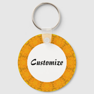 Llavero Daisy Mandala Template 08