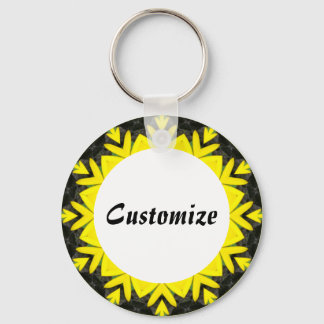 Llavero Daisy Mandala Template 12