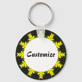 Llavero Daisy Mandala Template 13