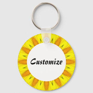 Llavero Daisy Mandala Template 14