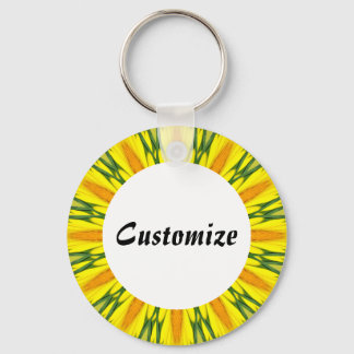 Llavero Daisy Mandala Template 15