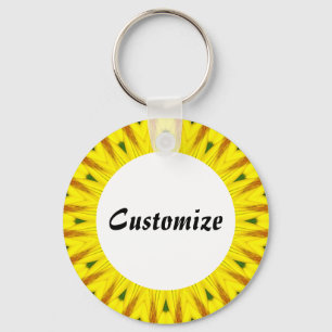 Llavero Daisy Mandala Template 16