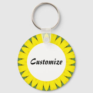 Llavero Daisy Mandala Template 18