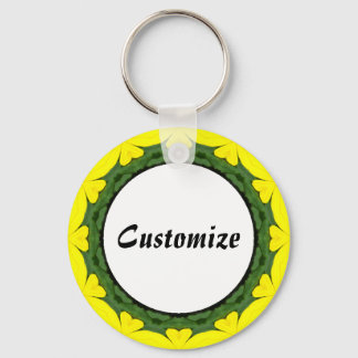Llavero Daisy Mandala Template 22