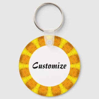 Llavero Daisy Mandala Template 23