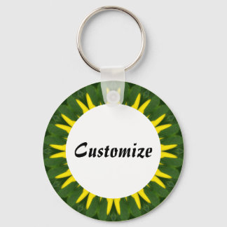 Llavero Daisy Mandala Template 26