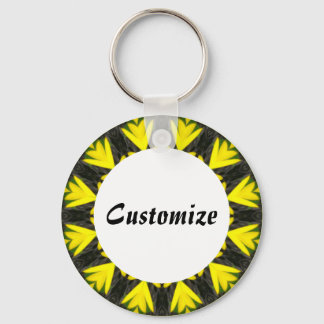 Llavero Daisy Mandala Template 27