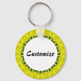 Llavero Daisy Mandala Template 34