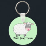 Llavero Daisy Sheep<br><div class="desc">Una linda oveja con una flor en la boca.</div>