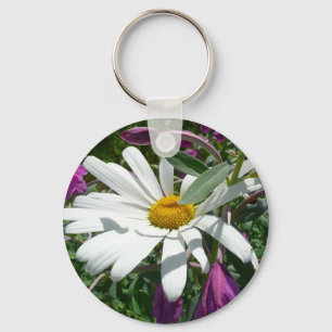 Llavero Daisy y Fireweed Wildflower