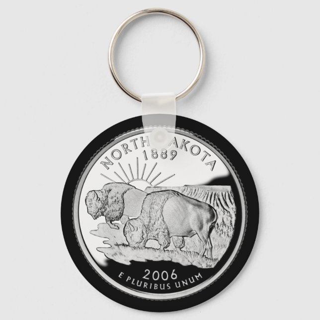 LLAVERO DAKOTA DEL NORTE (Anverso)